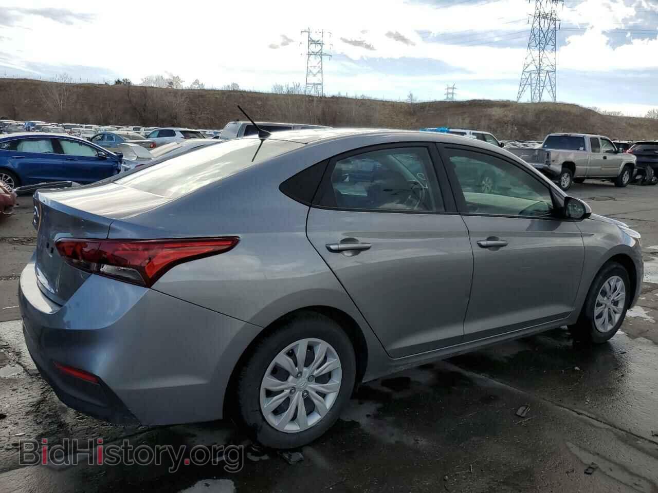 2022 HYUNDAI ACCENT - VIN: 3KPC24A6XNE157163 - Фото 3