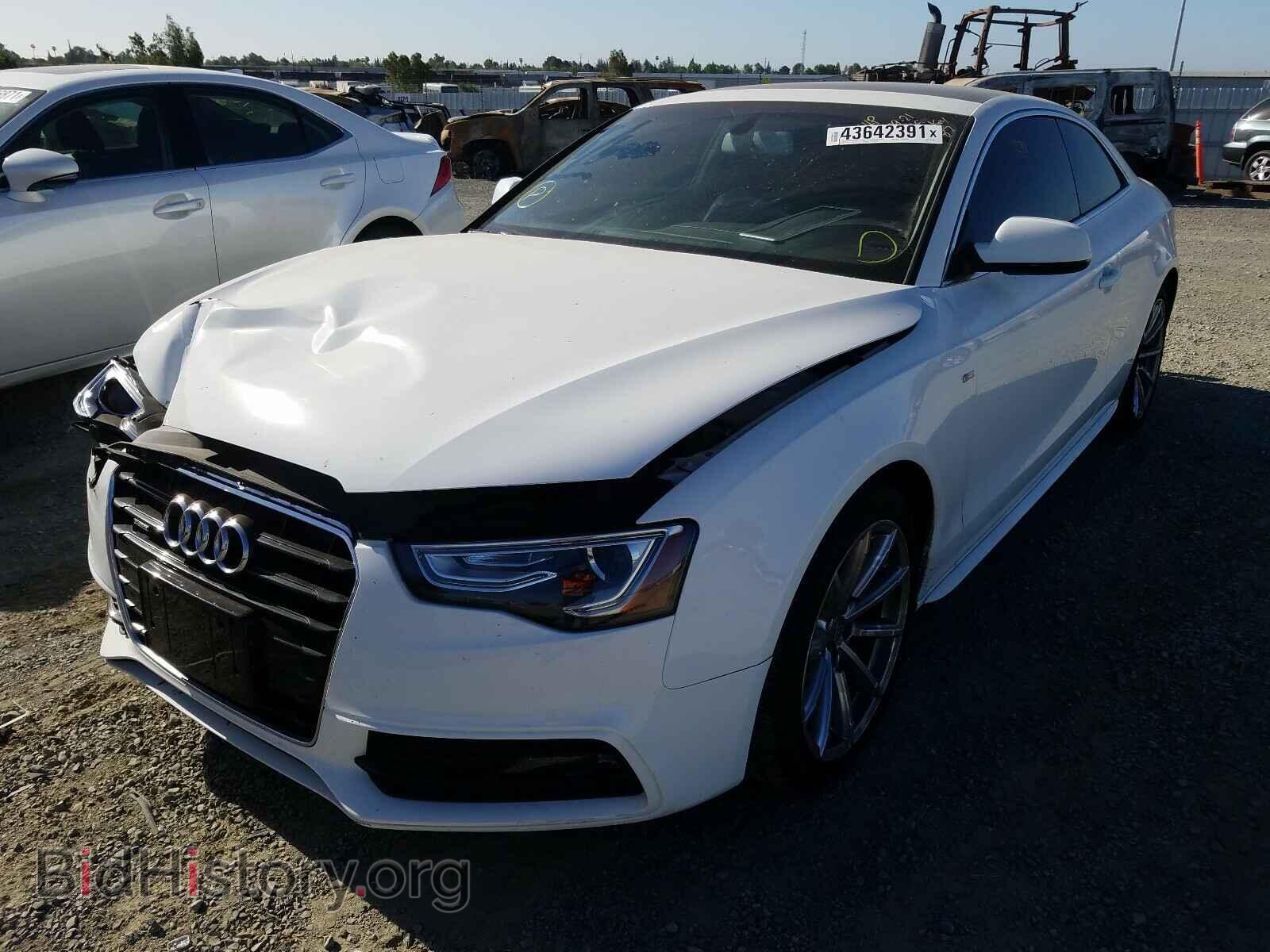 2016 AUDI A5 - VIN: WAUD2AFR3GA031686 - Фото 2