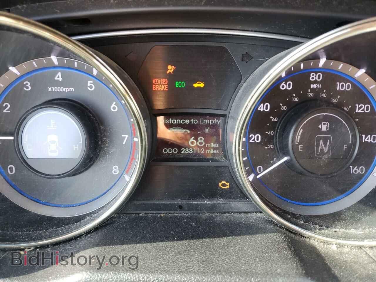 2012 HYUNDAI SONATA - VIN: 5NPEC4AB1CH451014 - Фото 9