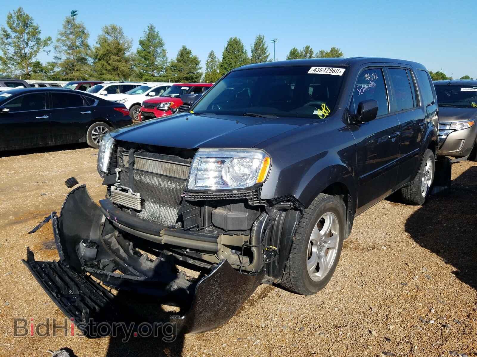 2012 HONDA PILOT - VIN: 5FNYF4H47CB058127 - Фото 2
