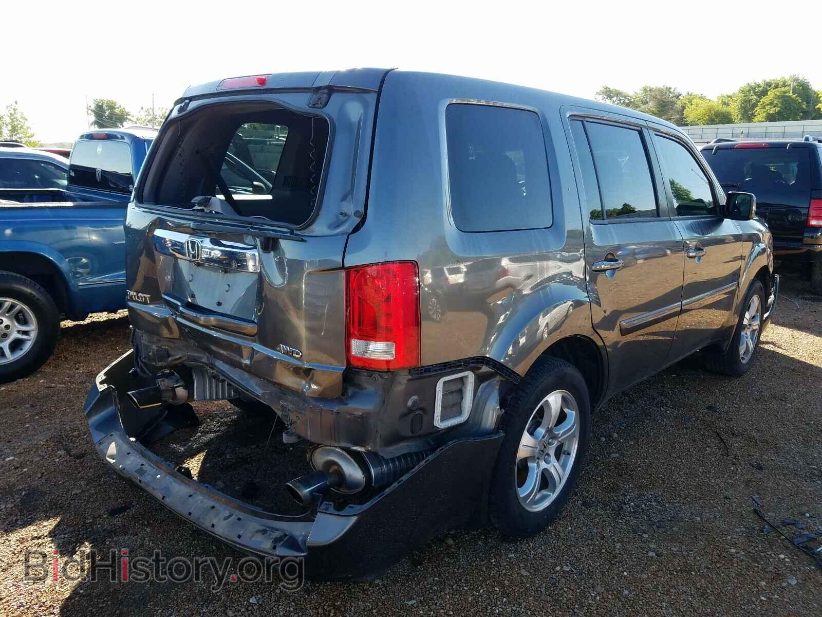 2012 HONDA PILOT - VIN: 5FNYF4H47CB058127 - Фото 4