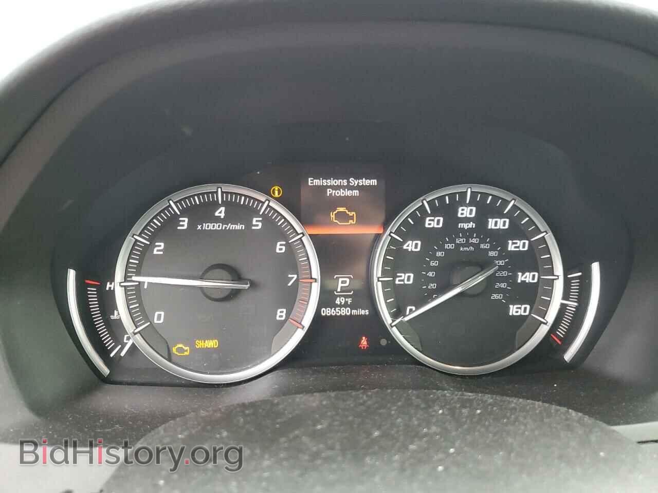 2014 ACURA MDX - VIN: 5FRYD4H26EB019941 - Фото 9