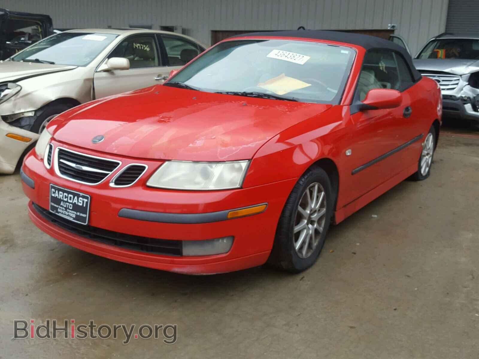 2004 SAAB 9 3 - VIN: YS3FD79Y046008949 - Фото 2