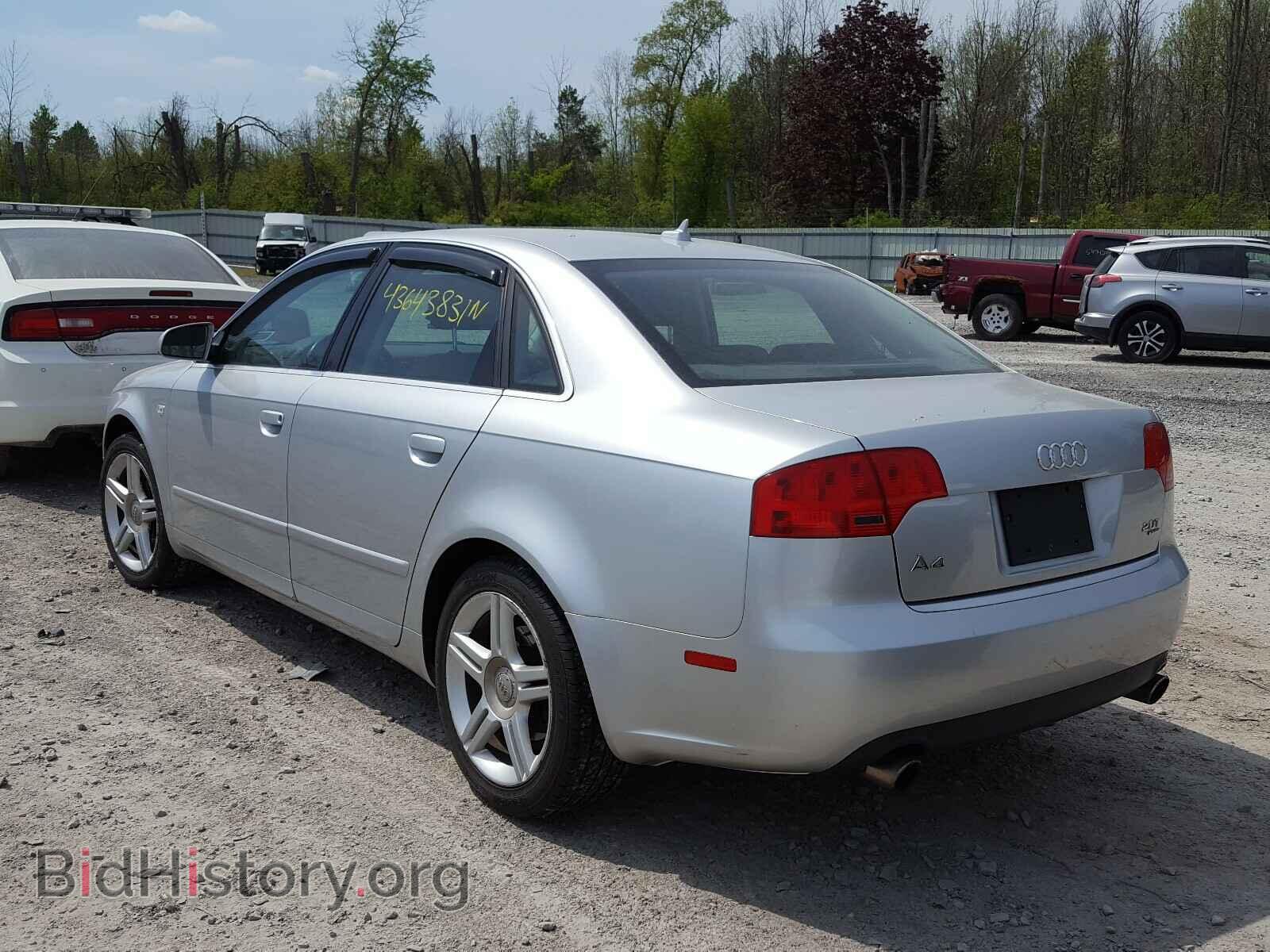 2007 AUDI A4 - VIN: WAUDF78E27A176669 - Фото 3