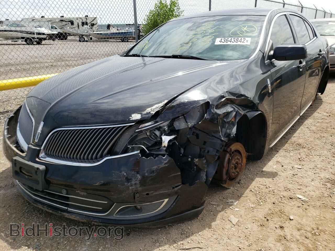 2013 LINCOLN MKS - VIN: 1LNHL9EK8DG603697 - Фото 2