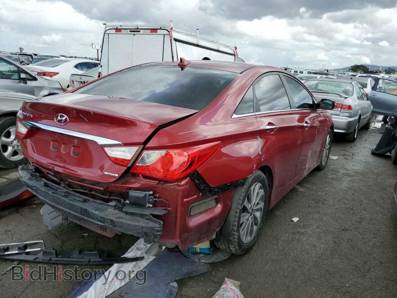 2014 HYUNDAI SONATA - VIN: 5NPEC4AC2EH845536 - Фото 3