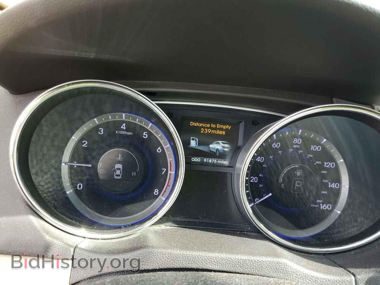 2014 HYUNDAI SONATA - VIN: 5NPEC4AC2EH845536 - Фото 9