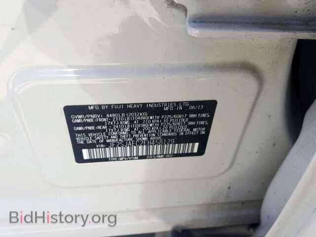 2014 SUBARU FORESTER - VIN: JF2SJAEC2EH458129 - Photo 10