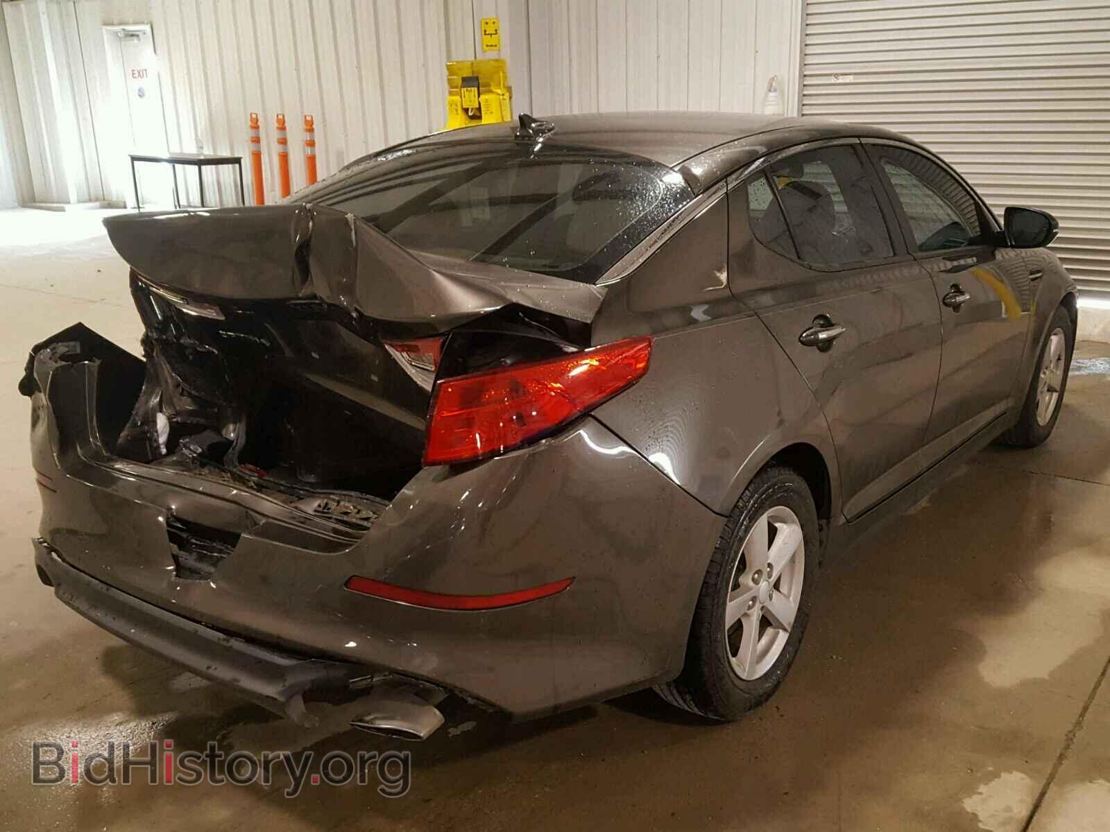 2014 KIA OPTIMA - VIN: 5XXGM4A75EG325349 - Фото 4