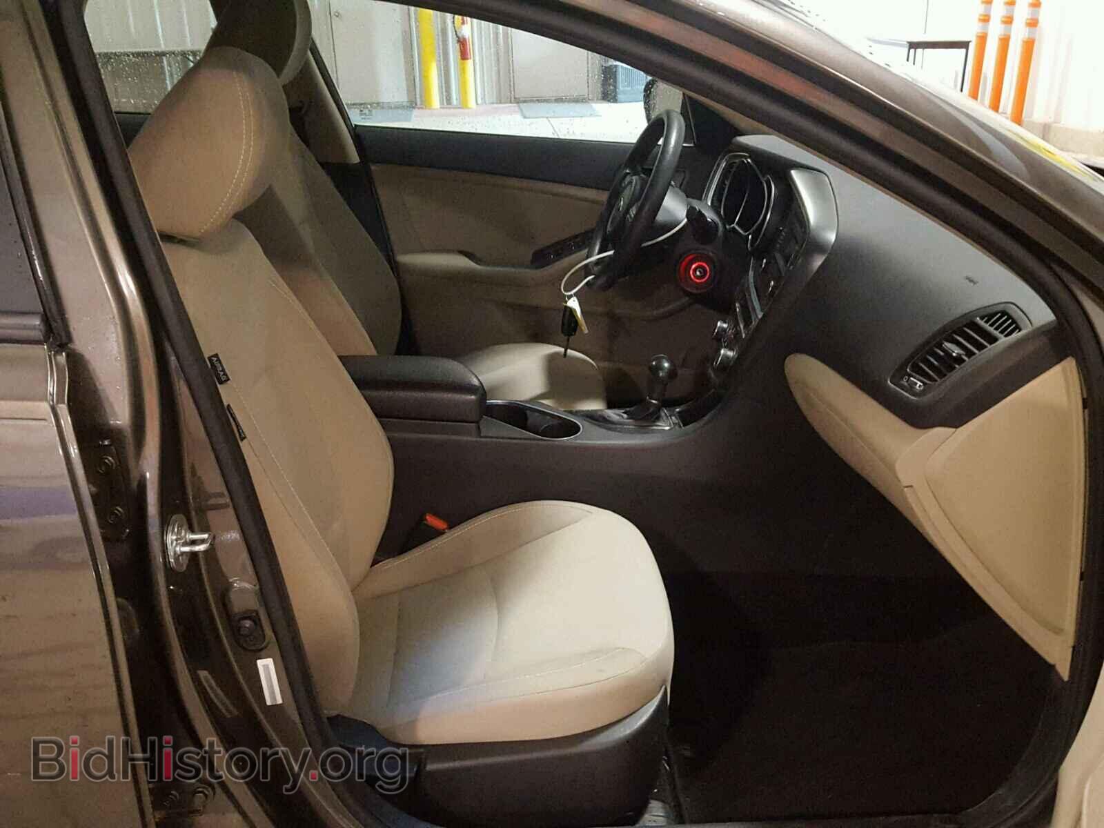 2014 KIA OPTIMA - VIN: 5XXGM4A75EG325349 - Фото 5