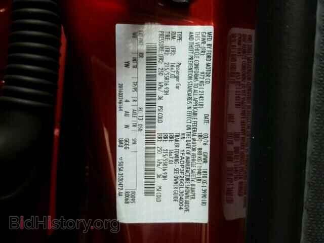 2016 FORD FOCUS - VIN: 1FADP3F26GL304004 - Фото 10