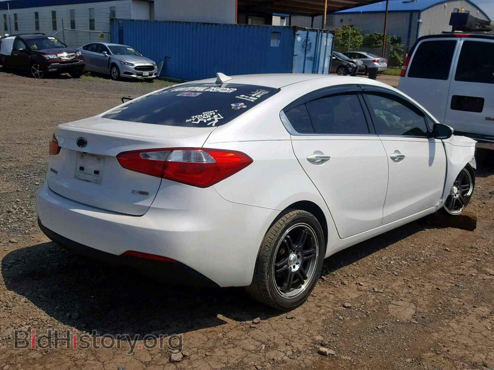 2014 KIA FORTE EX - VIN: KNAFX4A89E5090953 - Фото 4