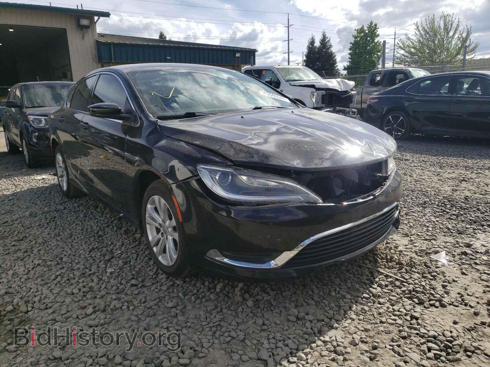 Фотография 1C3CCCAB6FN666897 - CHRYSLER 200 2015