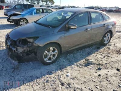 2014 Ford FOCUS SE, gray — VIN 1FADP3F28EL258480, Copart