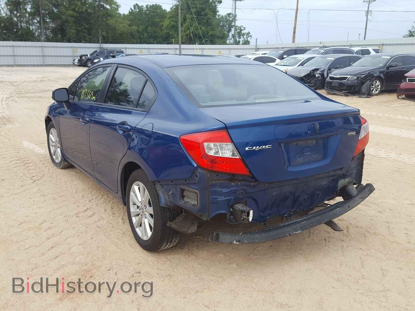 2012 HONDA CIVIC - VIN: 2HGFB2F80CH505714 - Фото 3