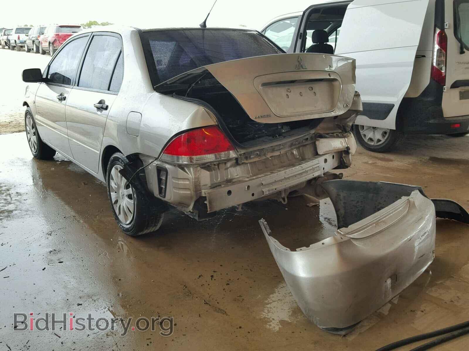 2006 MITSUBISHI LANCER - VIN: JA3AJ26E36U003894 - Фото 3