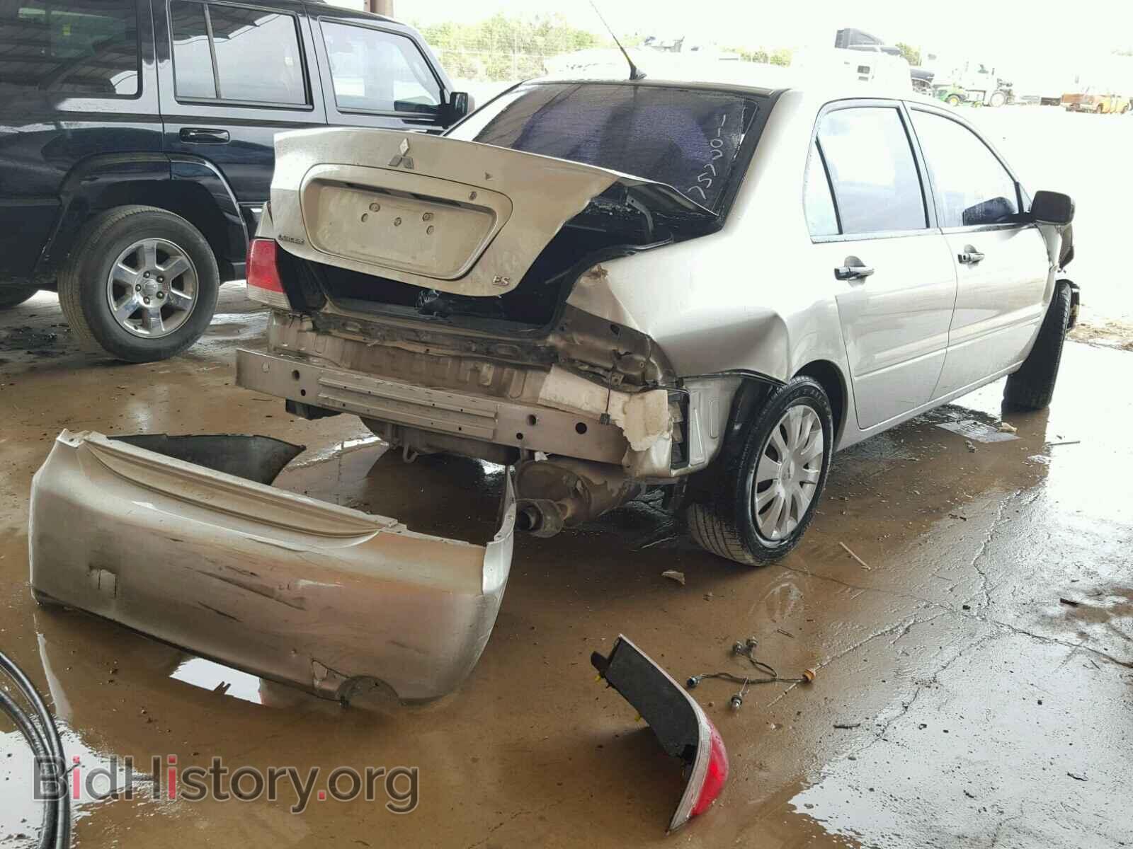 2006 MITSUBISHI LANCER - VIN: JA3AJ26E36U003894 - Фото 4
