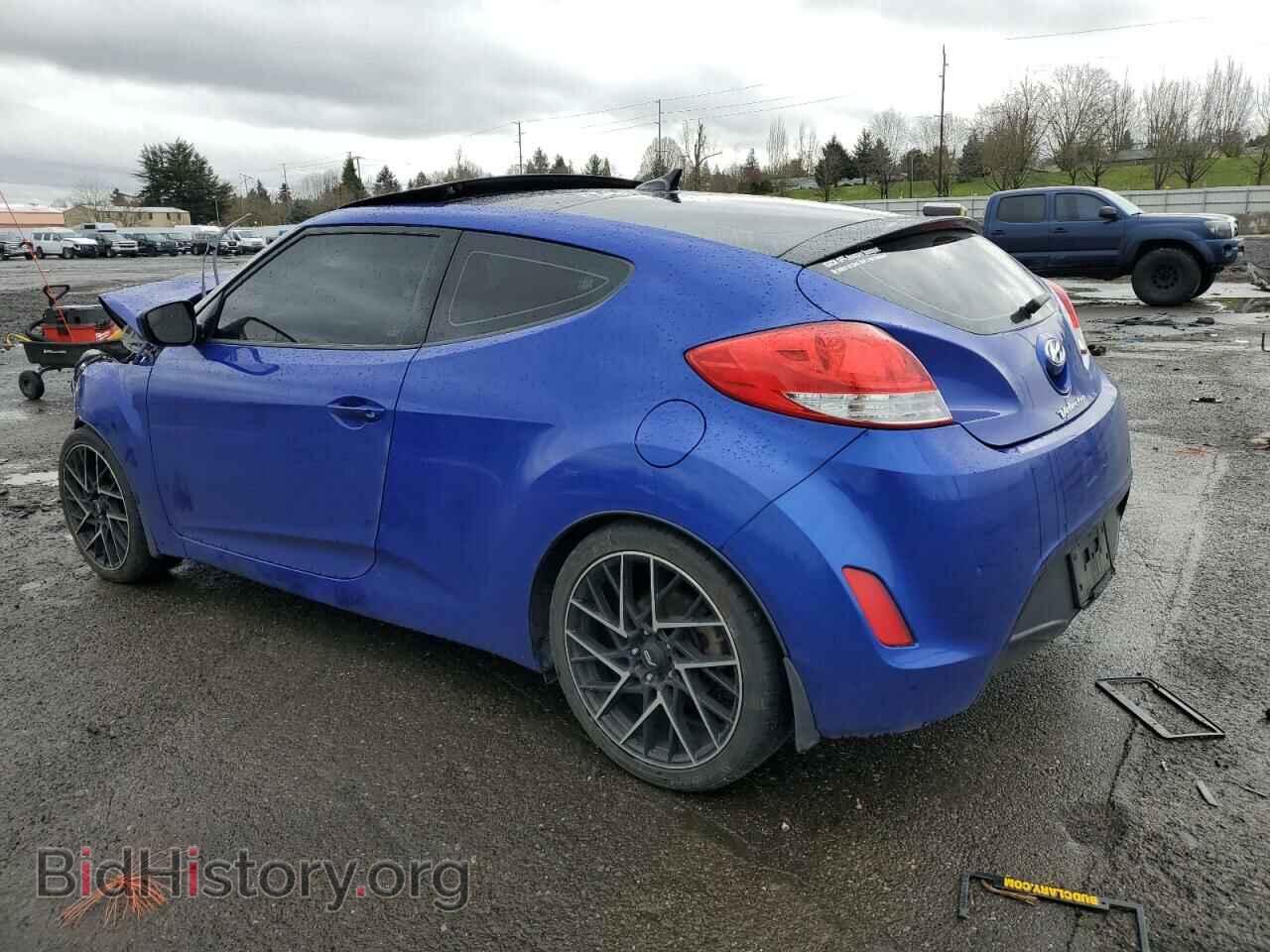 2014 HYUNDAI VELOSTER - VIN: KMHTC6AD4EU191149 - Фото 2