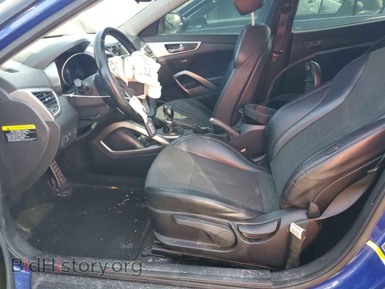 2014 HYUNDAI VELOSTER - VIN: KMHTC6AD4EU191149 - Фото 7