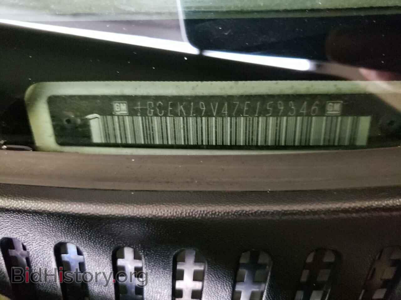 2007 CHEVROLET SILVERADO - VIN: 1GCEK19V47E159346 - Фото 10