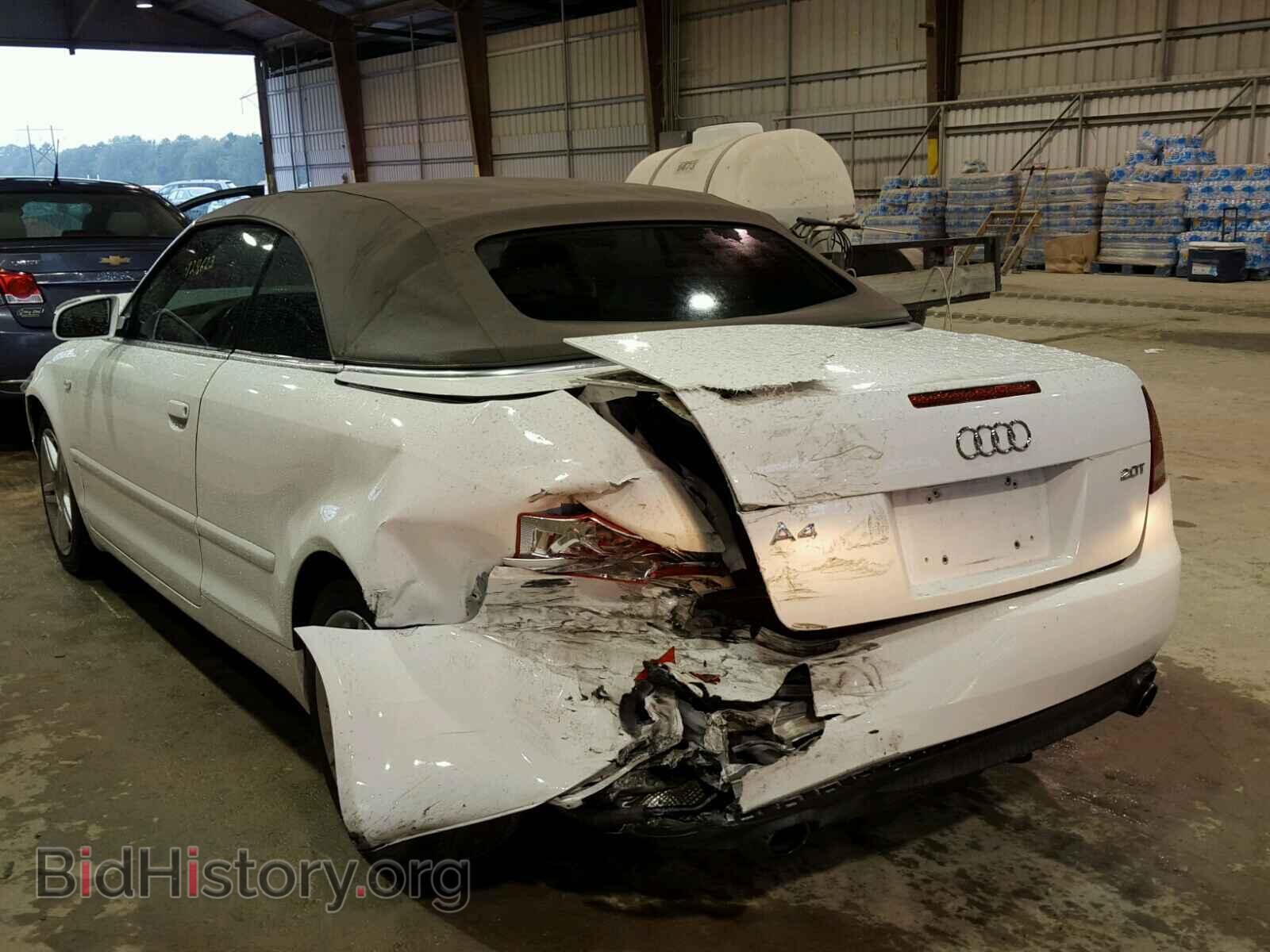 2007 AUDI A4 - VIN: WAUAF48H17K014974 - Фото 3