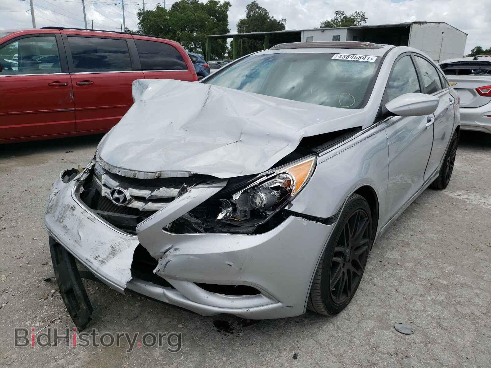 2012 HYUNDAI SONATA - VIN: 5NPEC4AC2CH369348 - Фото 2
