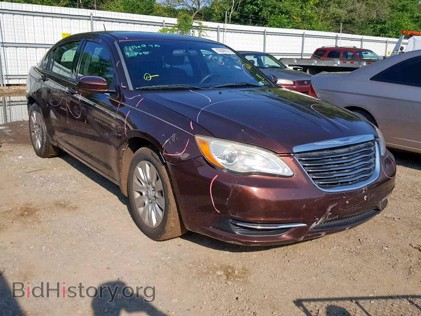 Photo 1C3CCBAB9DN640544 - CHRYSLER 200 2013