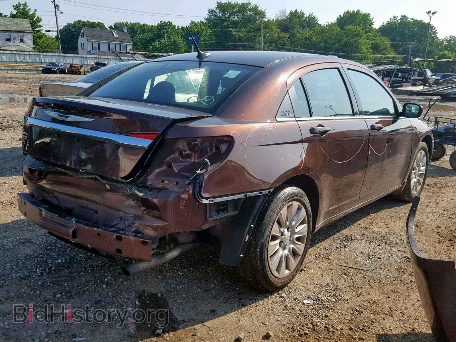2013 CHRYSLER 200 - VIN: 1C3CCBAB9DN640544 - Фото 4