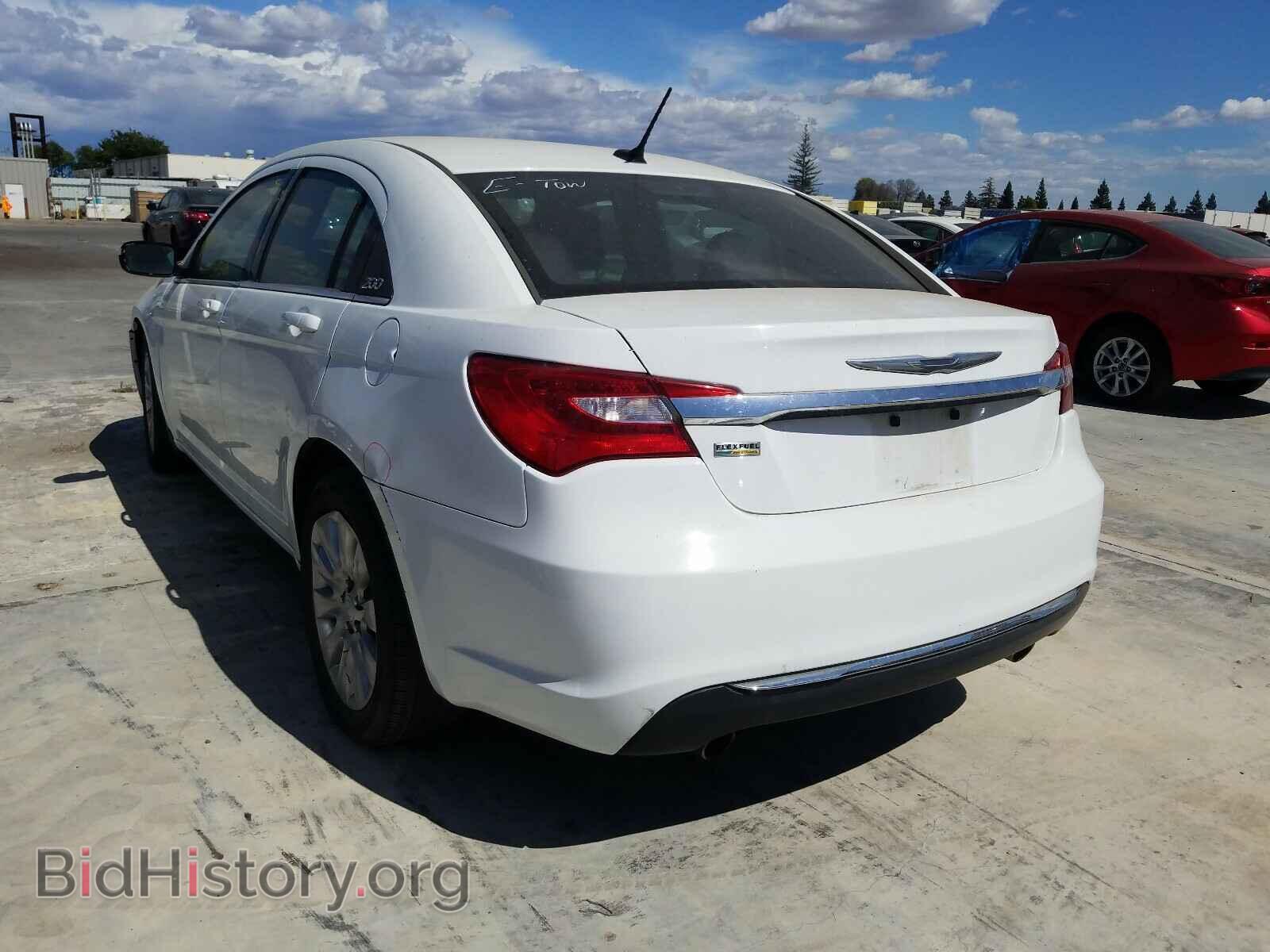 2013 CHRYSLER 200 - VIN: 1C3CCBAG3DN721440 - Фото 3
