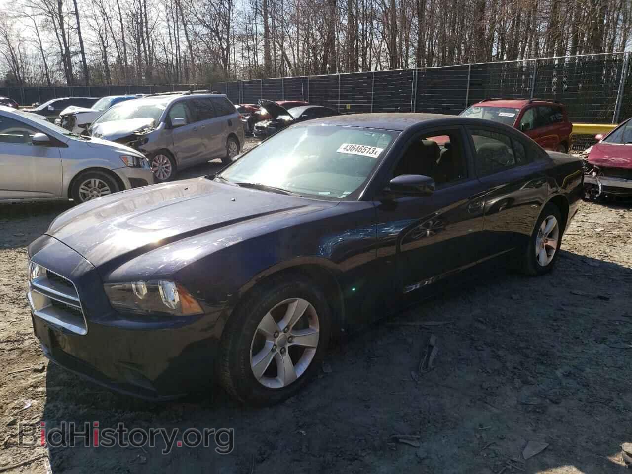 Photo 2C3CDXBG8CH296605 - DODGE CHARGER 2012