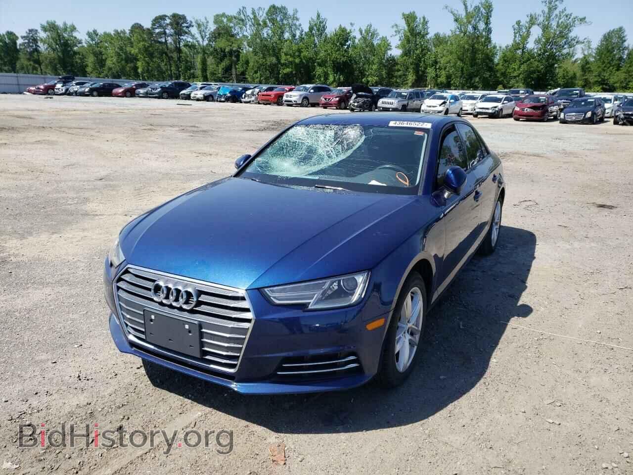 2017 AUDI A4 - VIN: WAUGNAF4XHN055308 - Фото 2