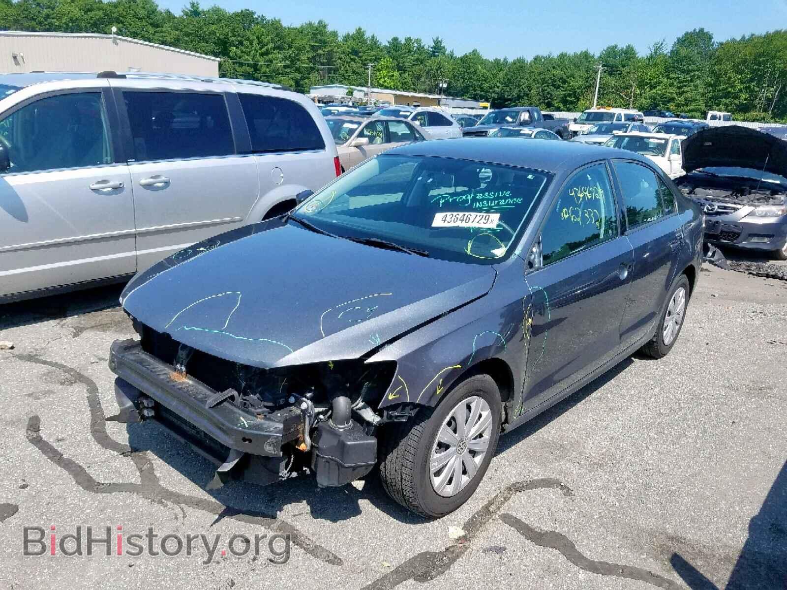 2014 VOLKSWAGEN JETTA - VIN: 3VW2K7AJ2EM255995 - Фото 2