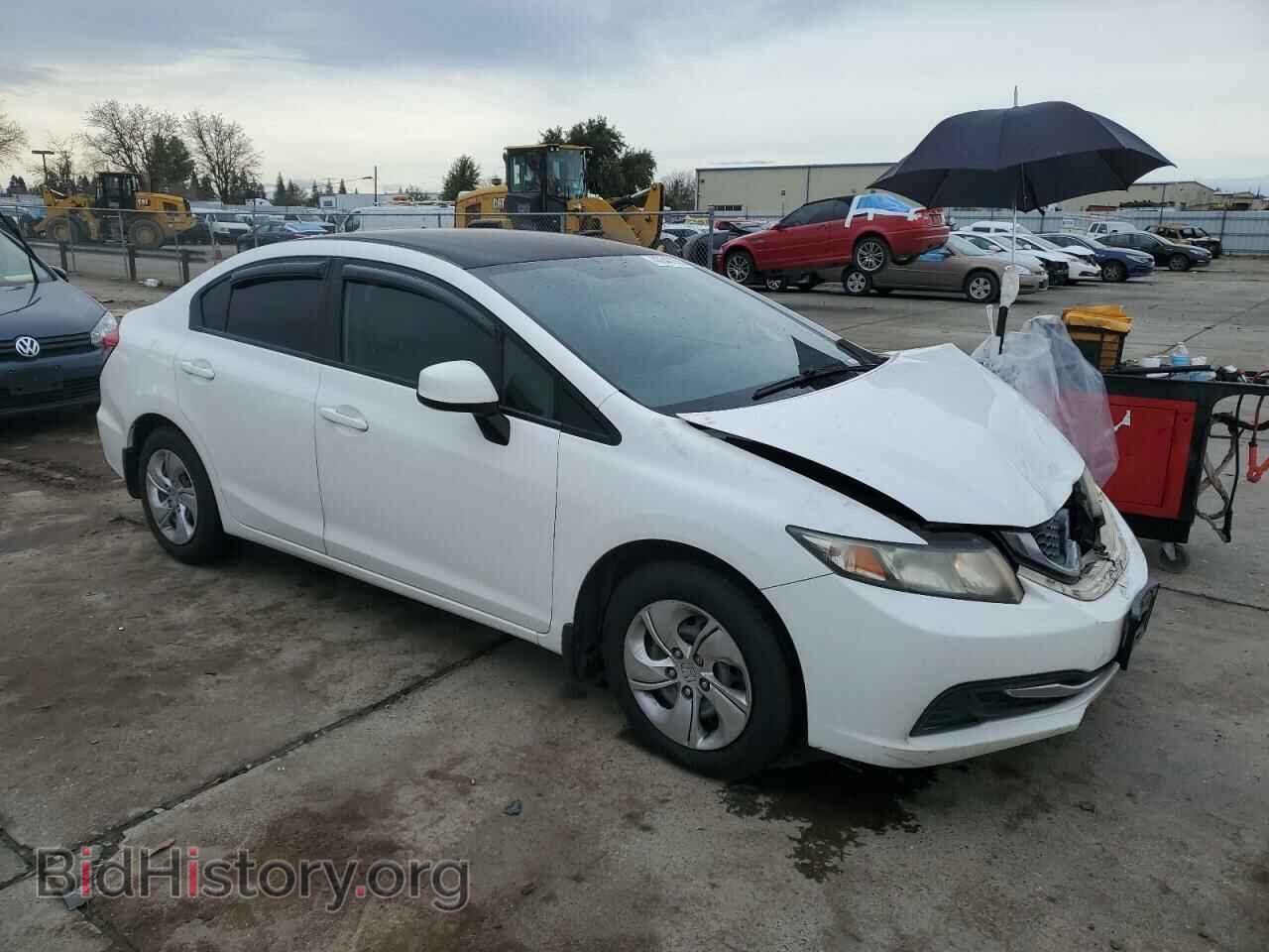 2013 HONDA CIVIC - VIN: 2HGFB2F59DH603633 - Фото 4