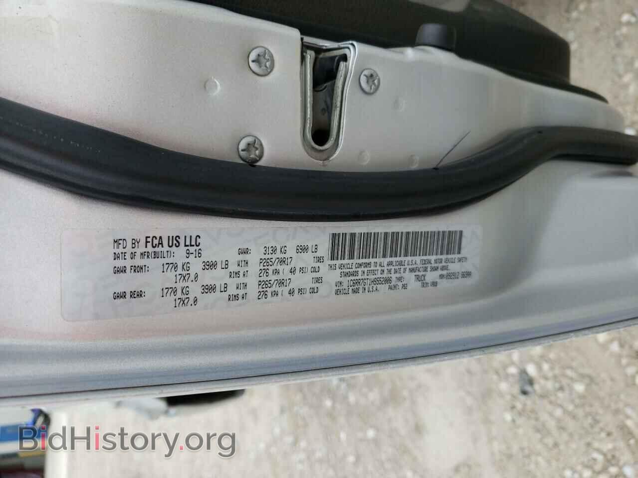 2017 RAM 1500 - VIN: 1C6RR7GT1HS552006 - Photo 10