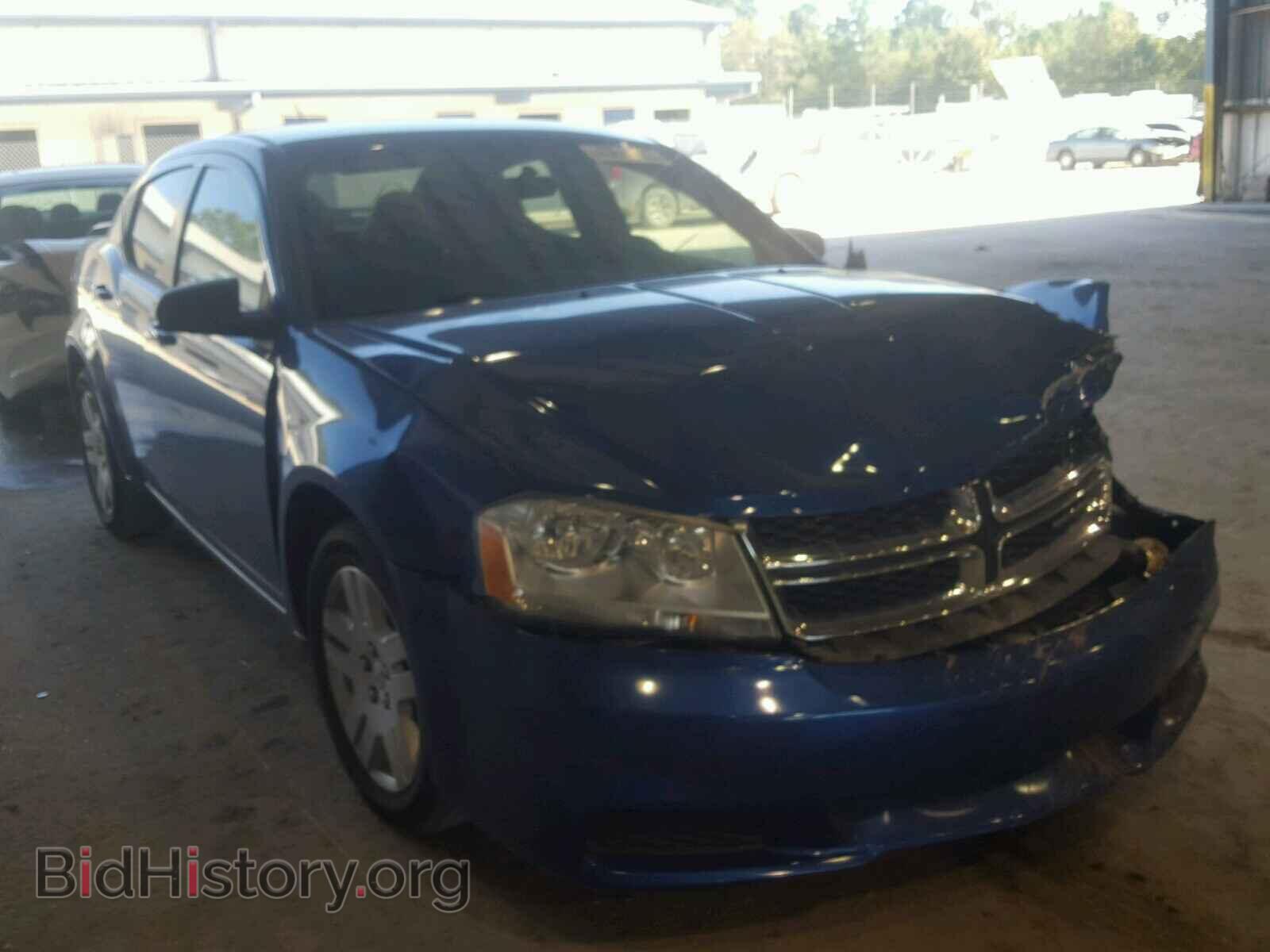 Photo 1C3CDZAB4CN182626 - DODGE AVENGER 2012