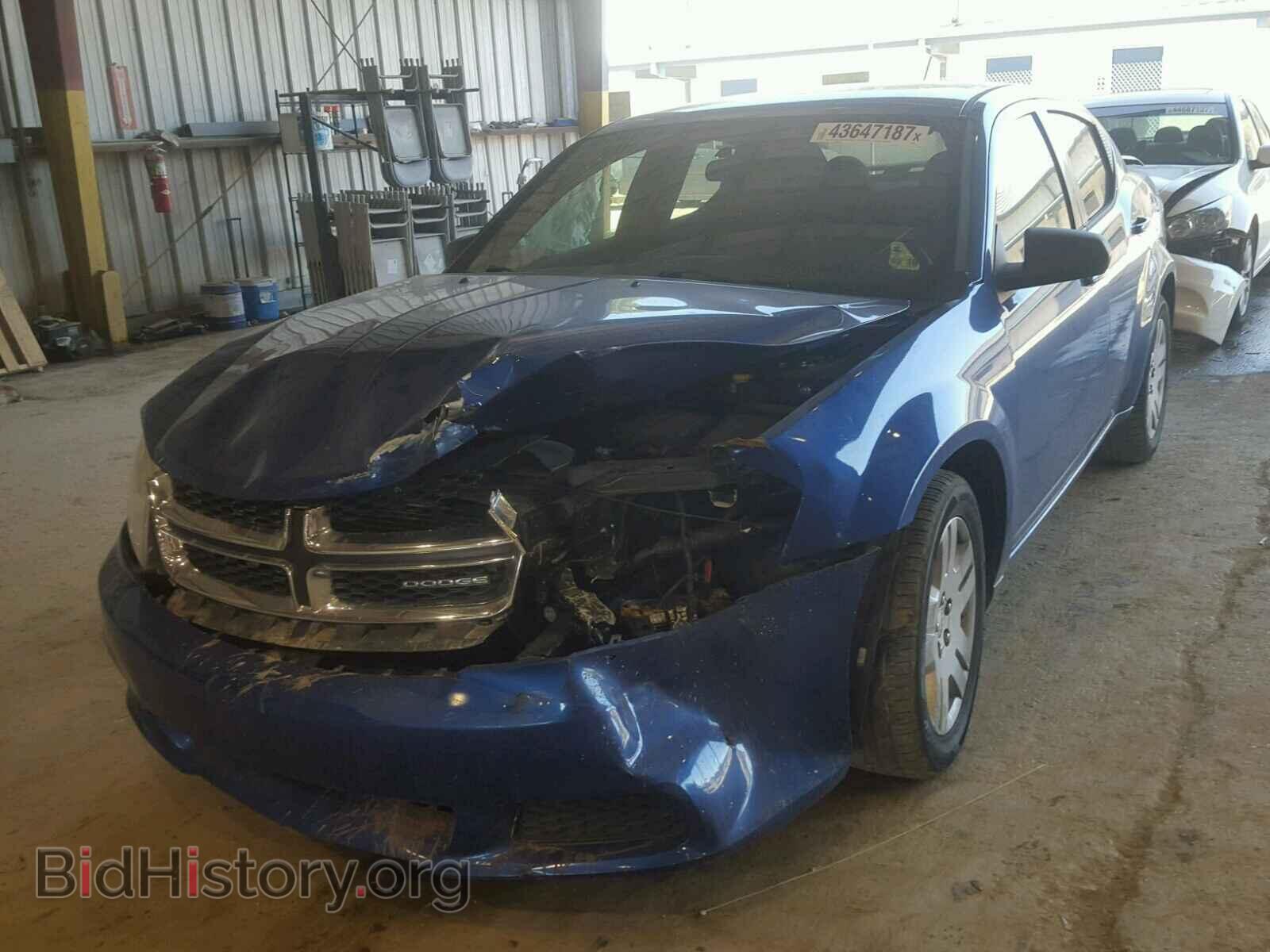 2012 DODGE AVENGER - VIN: 1C3CDZAB4CN182626 - Фото 2