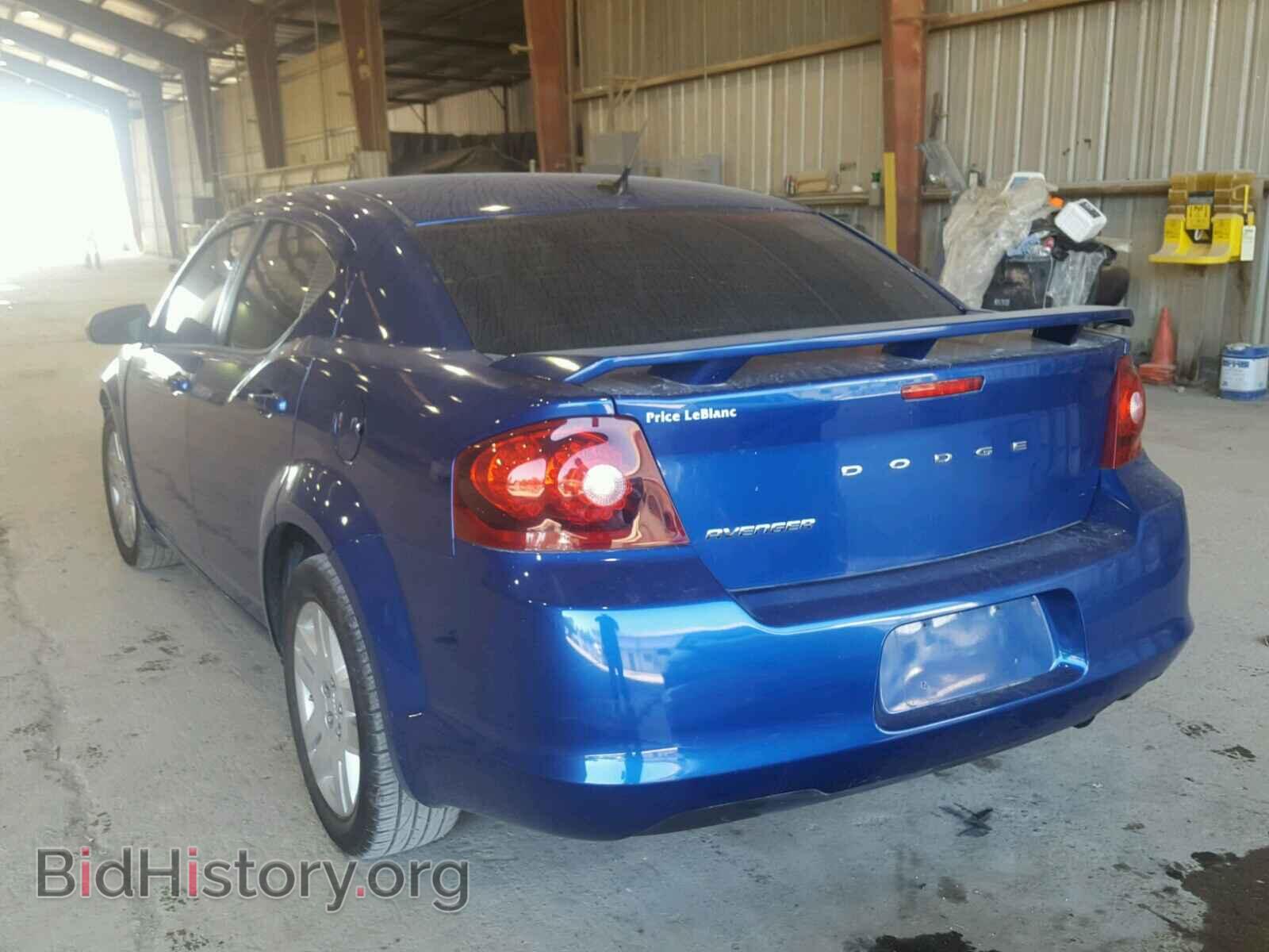 2012 DODGE AVENGER - VIN: 1C3CDZAB4CN182626 - Фото 3