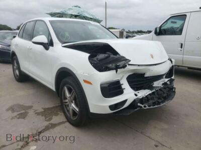 2016 Porsche CAYENNE, белый — VIN WP1AA2A23GLA04063, Copart