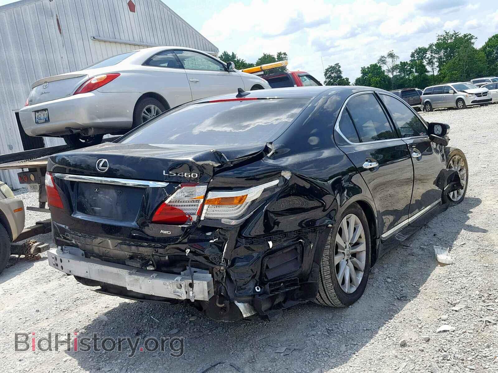 2012 LEXUS LS460 - VIN: JTHCL5EF3C5013247 - Photo 4