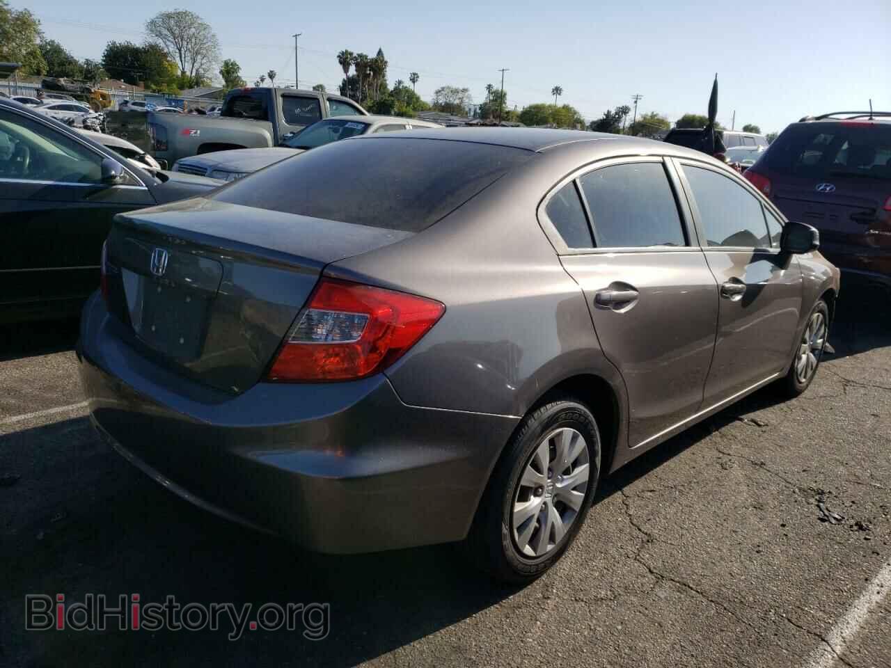 2012 HONDA CIVIC - VIN: 19XFB2F52CE353631 - Фото 4