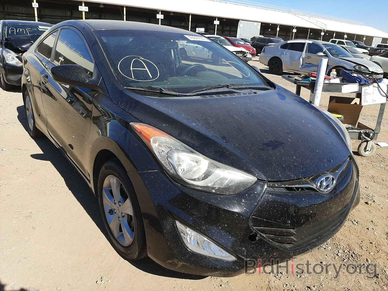 Photo KMHDH6AE6DU007536 - HYUNDAI ELANTRA 2013