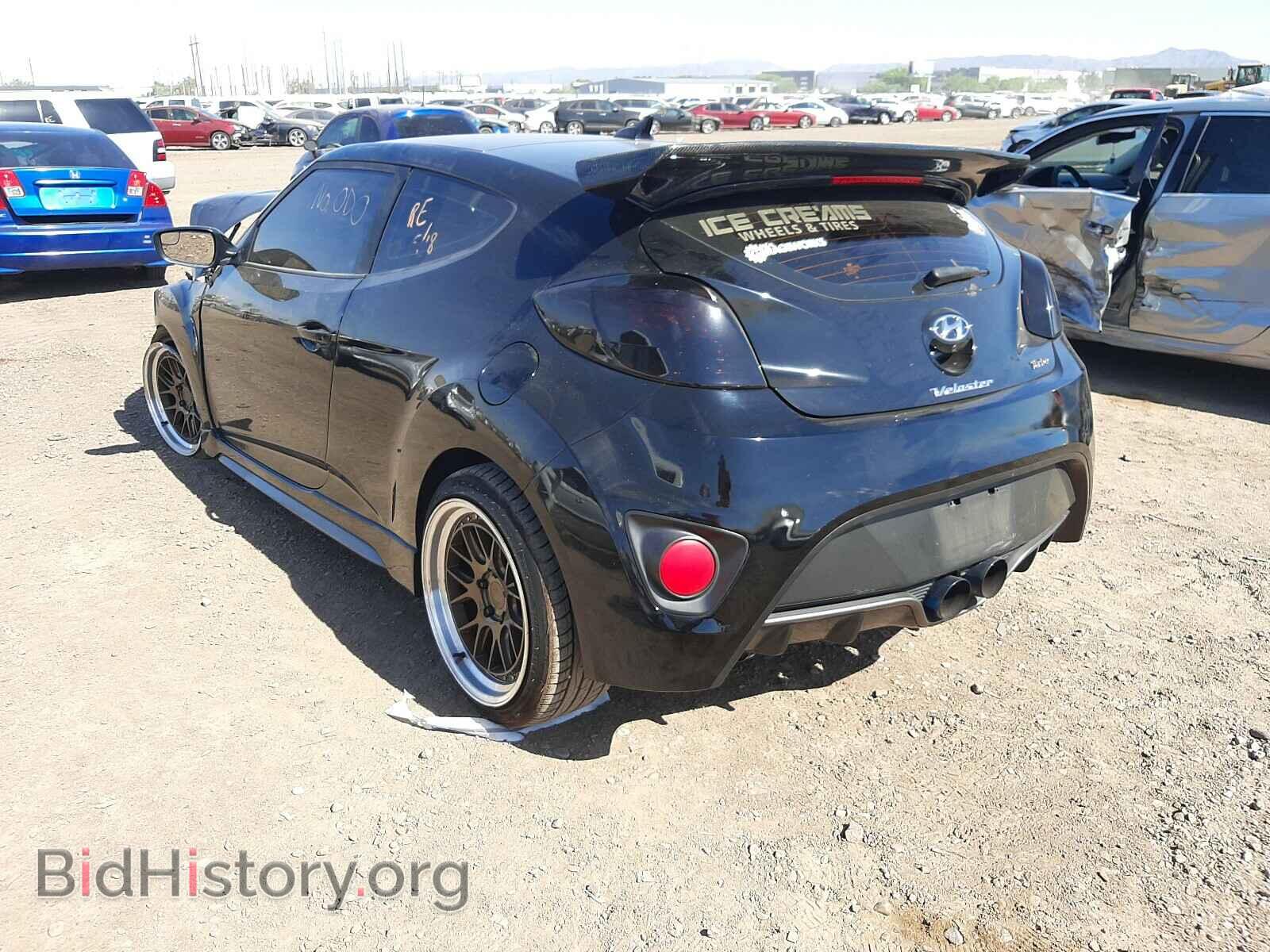 2017 HYUNDAI VELOSTER - VIN: KMHTC6AE4HU313621 - Фото 3