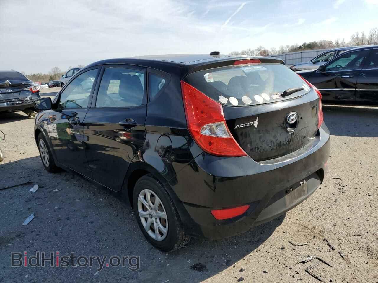 2012 HYUNDAI ACCENT - VIN: KMHCT5AEXCU012743 - Фото 2