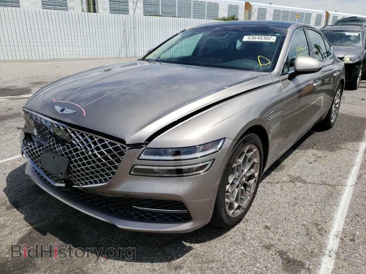 2021 GENESIS G80 - VIN: KMTGC4SD9MU044429 - Фото 2