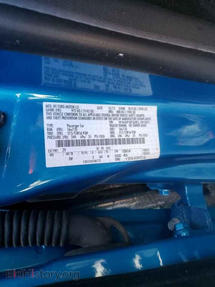 2014 FORD FOCUS - VIN: 1FADP3F22EL181251 - Photo 10
