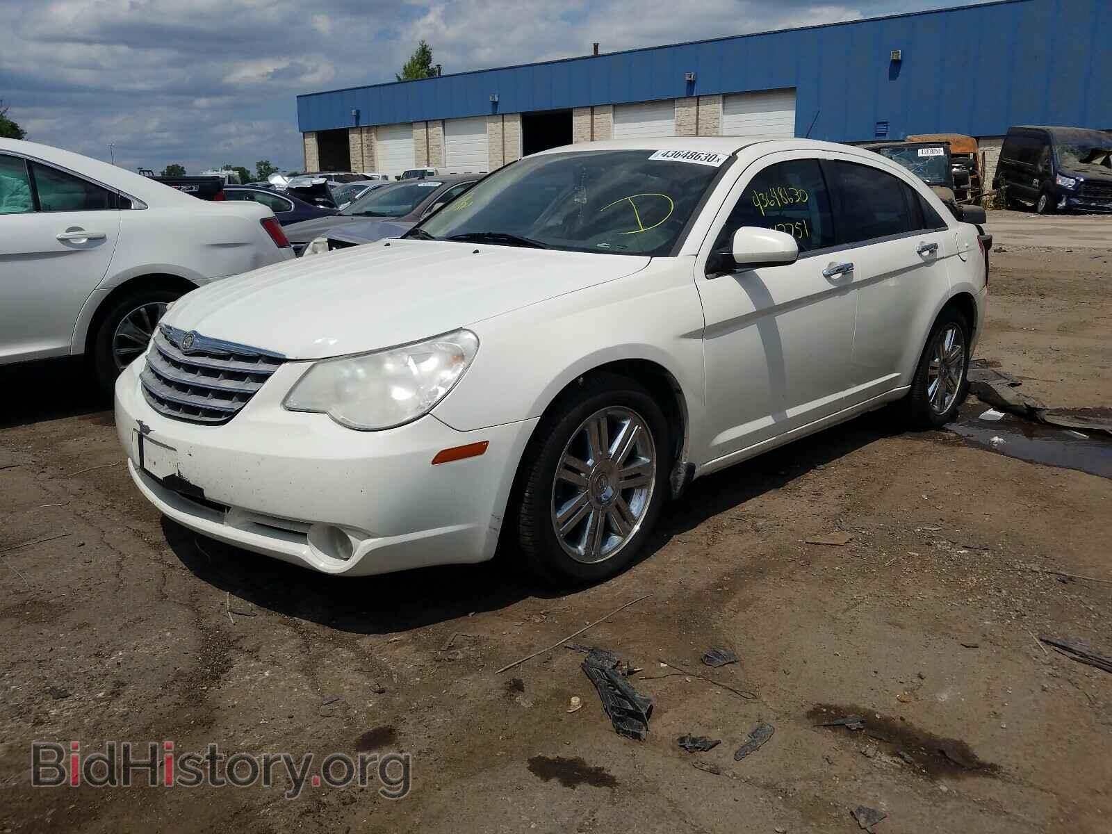2008 CHRYSLER SEBRING - VIN: 1C3LC66M28N219403 - Фото 2