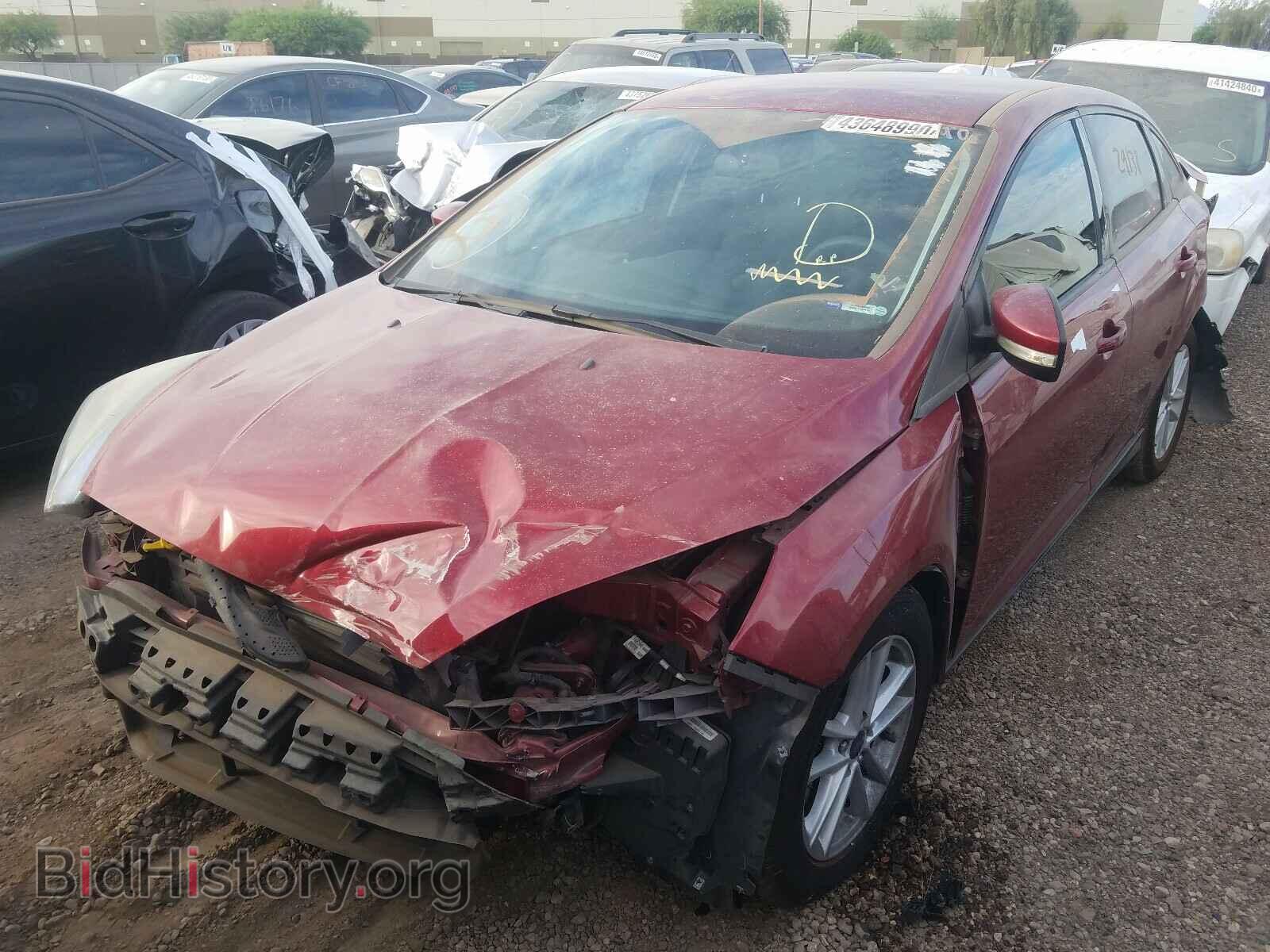 2017 FORD FOCUS - VIN: 1FADP3F29HL277608 - Фото 2