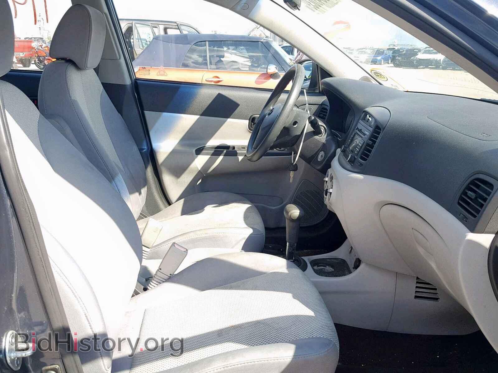 2011 HYUNDAI ACCENT - VIN: KMHCN4AC9BU609349 - Фото 5