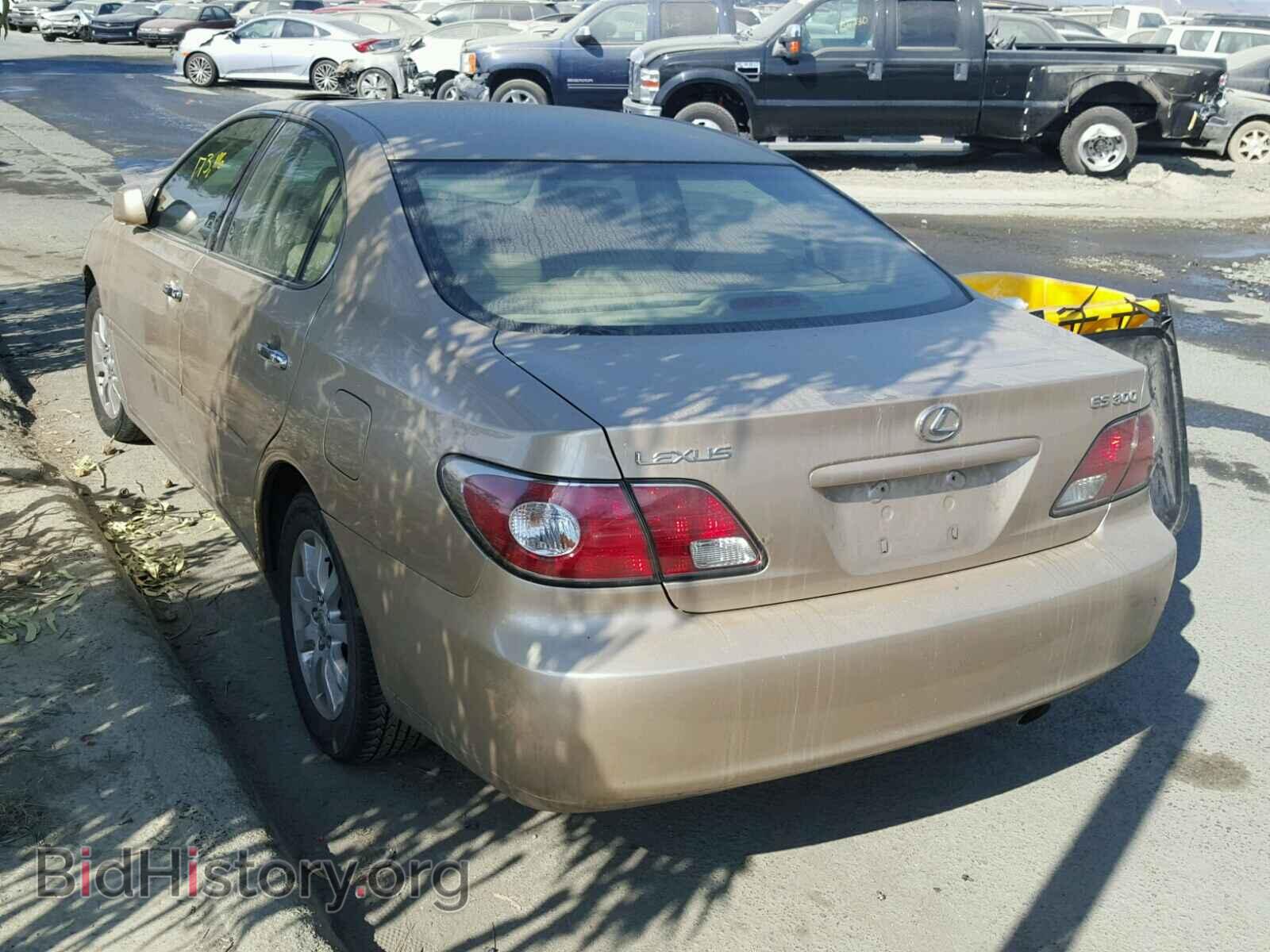 2003 LEXUS ES300 - VIN: JTHBF30GX30144762 - Фото 3