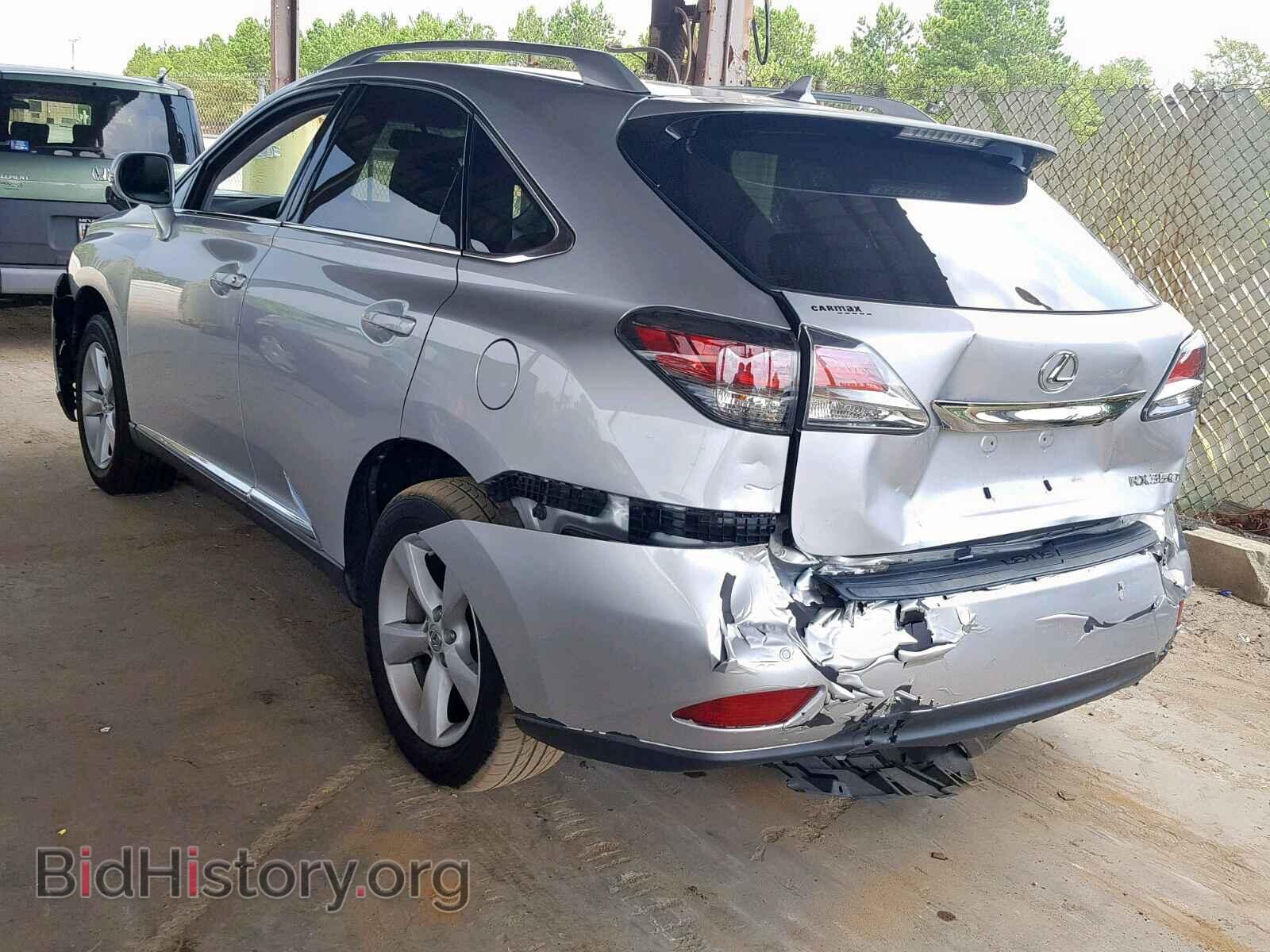 2013 LEXUS RX 350 - VIN: 2T2BK1BA7DC215266 - Фото 3